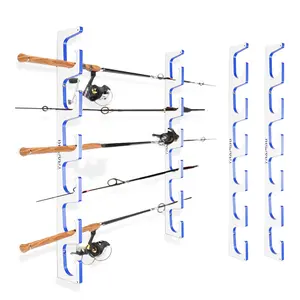Made in the USA Premium Fishing Rod Racks | Wall or Ceiling or Boat Mounted