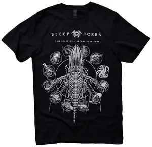 Sleep Token T Shirt Tomb Whale Rock Band gift for her, him, full size