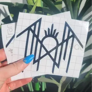 Premium Vinyl Stickers - Sleep Token Car Decal, 2x2in to 6x6in, UV-Printed, Waterproof, Strong Adhesive, Versatile Use