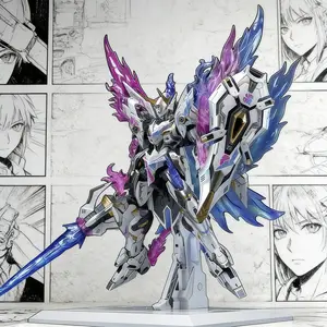 Royal Series Yanhuang Soul of Phantom Flame Model Kit, 1/100 Scale Mecha Assembly Set, Premium Collectible Action Figure