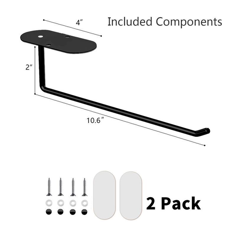 2 Pack Tumbler Lid Organizer, Space Saving Cup Lid Organizer for Yeti/Stanley/Simple Modern Tumbler Lids, Self-Adhesive or Drilling Tumbler Lid Hook for Kitchen Organizers and Storage