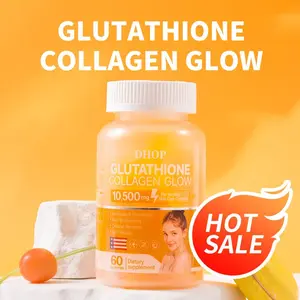Tired of Dull Skin?  Try DHOP Glutathione Collagen Gummies | 10,500mg for Instant Skin Glow