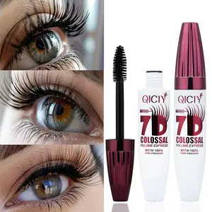 New 7D Waterproof Volume Mascara, Long Lasting Natural Curling Lashes for Professional Eye Makeup, Made for Women and Girls