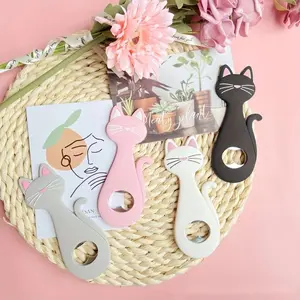 Magnetic Refrigerator Bottle Opener Cartoon Beer Bottle Opener Cat Magnetic Refrigerator Decoration Fridge Magnet Beer Opener for Restaurant Eid Al-Adha Mubarak