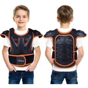 Kids Dirt Bike Body Chest Spine Protector Vest for Mountain Biking Cycling