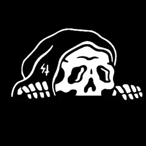 Ghost Design Car Sticker, Unique and Funny Outdoor Vehicle Vinyl Decal, Car Exterior Accessories for Car Body Window Decor