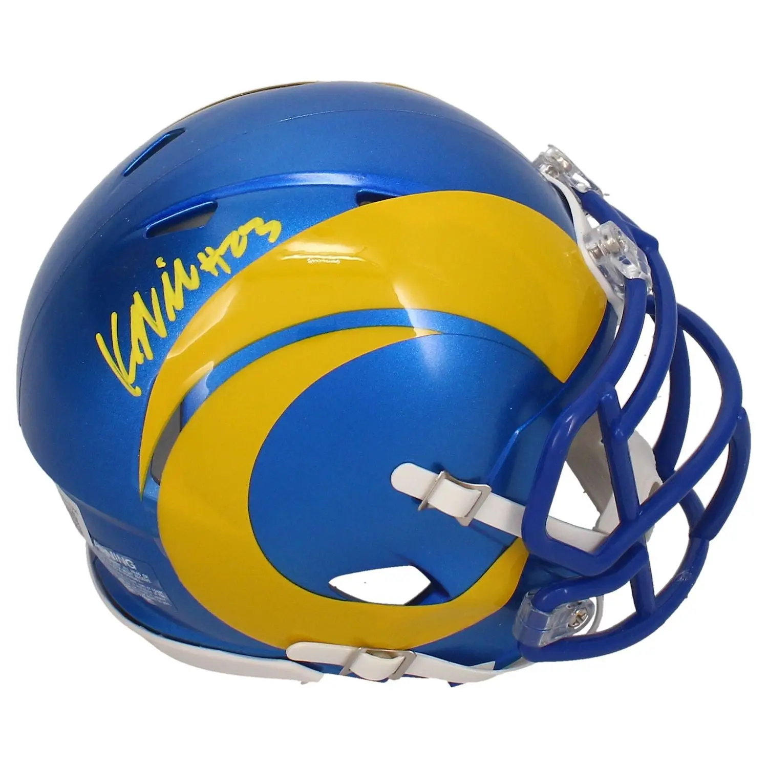 1500 football helmet Lawrence Taylor New York Giants Autographed NFL Football Flash Mini-Helmet