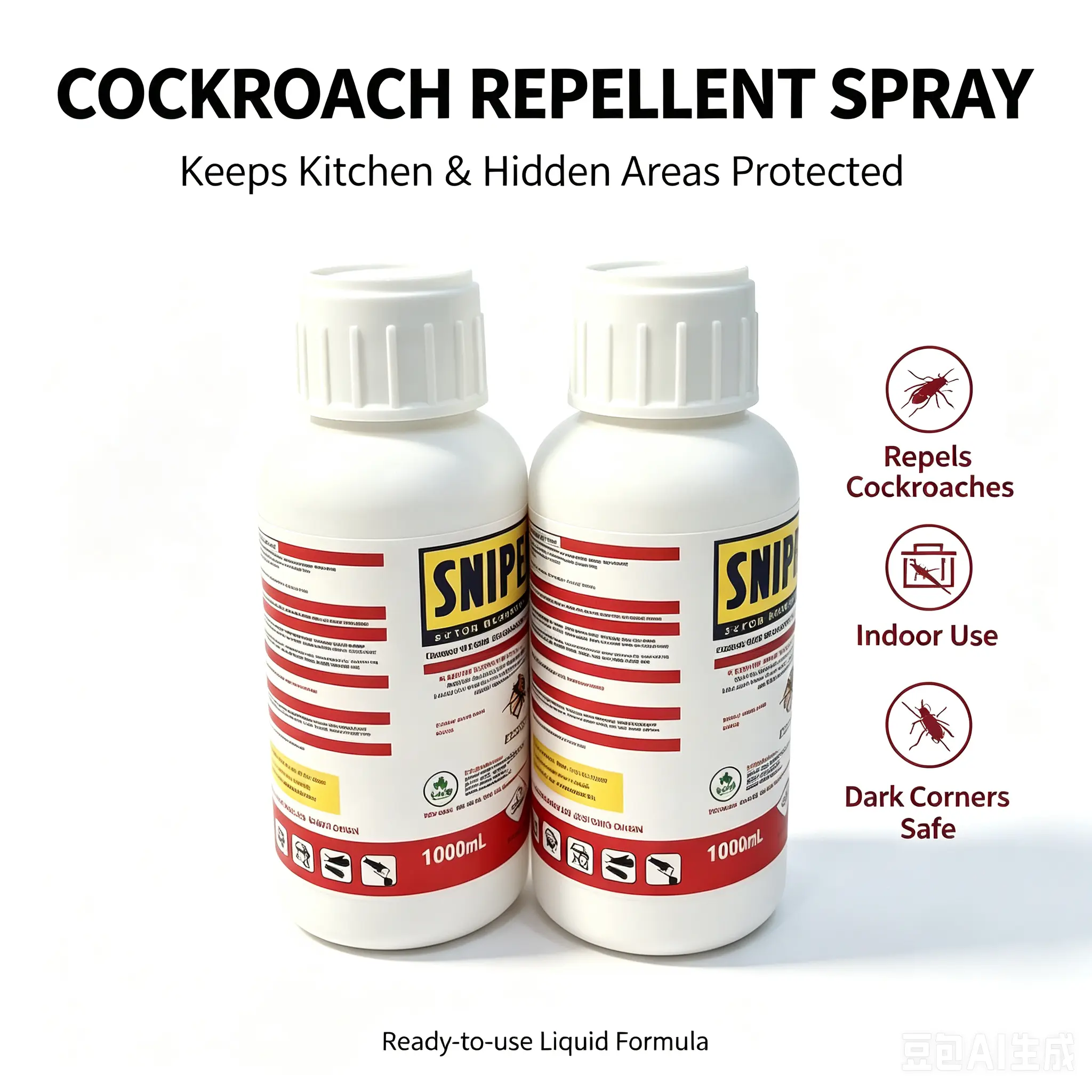 Moth, Mold & Damp Proofing Cleaner - Home Care Supplies for Household Use