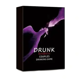 Drunk Hot & Kiss Couples Card Game