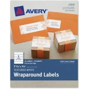 Avery Textured Wraparound Address Labels