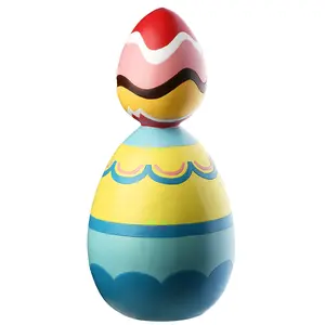 16 in. Stacked Eggs Table Decoration