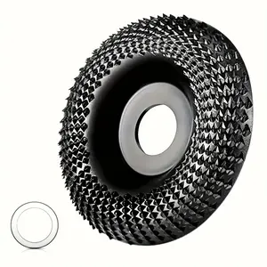 125mm Woodworking Carving Disc for Angle Grinder, Suitable for 16 or 22mm Arbor, Ideal for Wood Shaping, Sanding and Cutting