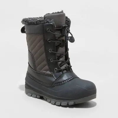 Boots BLACK DREAM PAIRS Botas De Invierno Para Niu00f1as Y