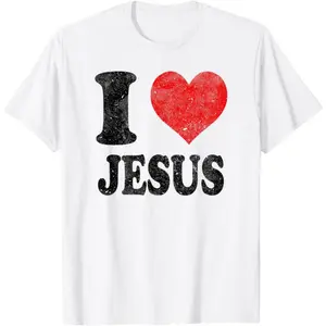 I Love Jesus Vintage T-Shirt
