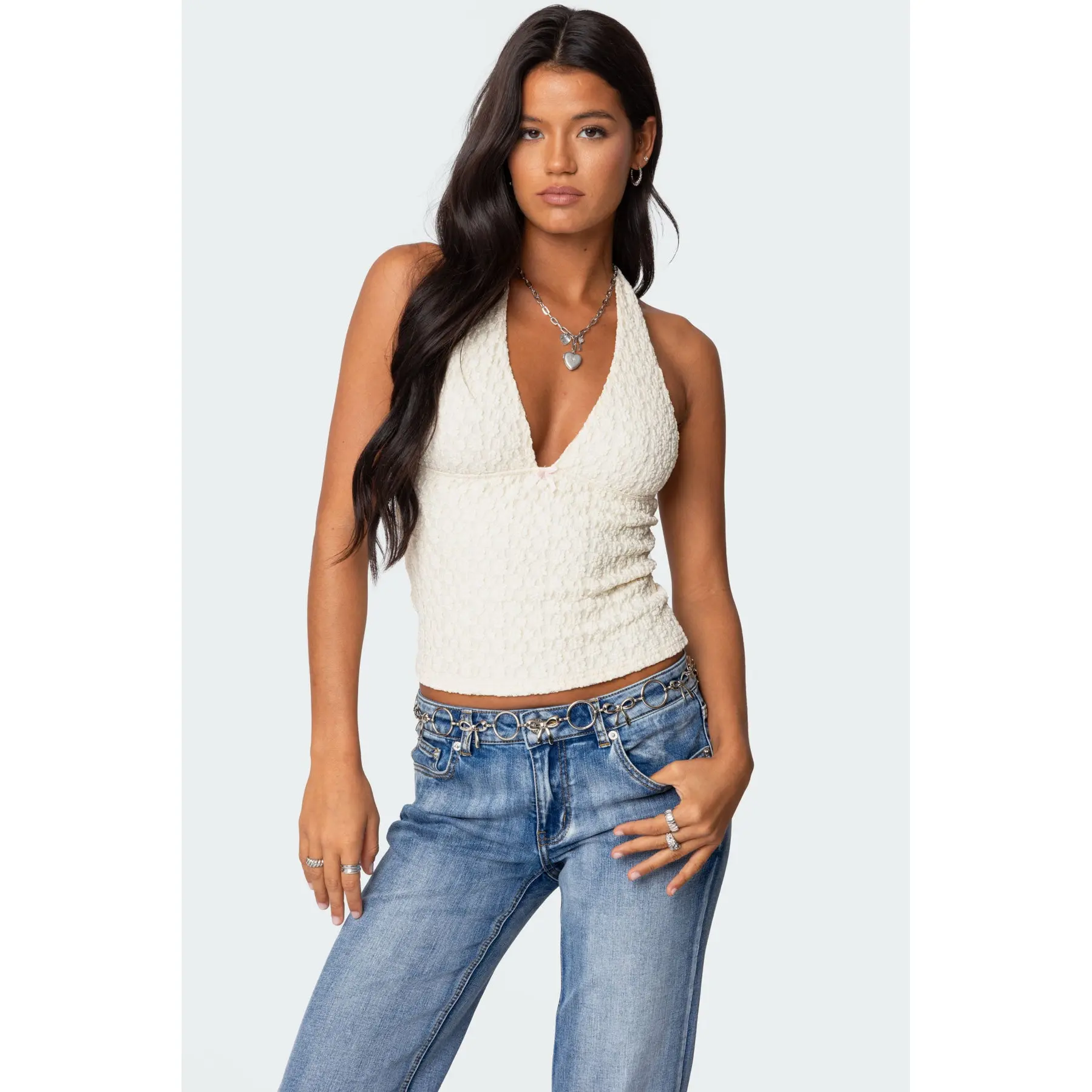 Willow Textured Halter Top