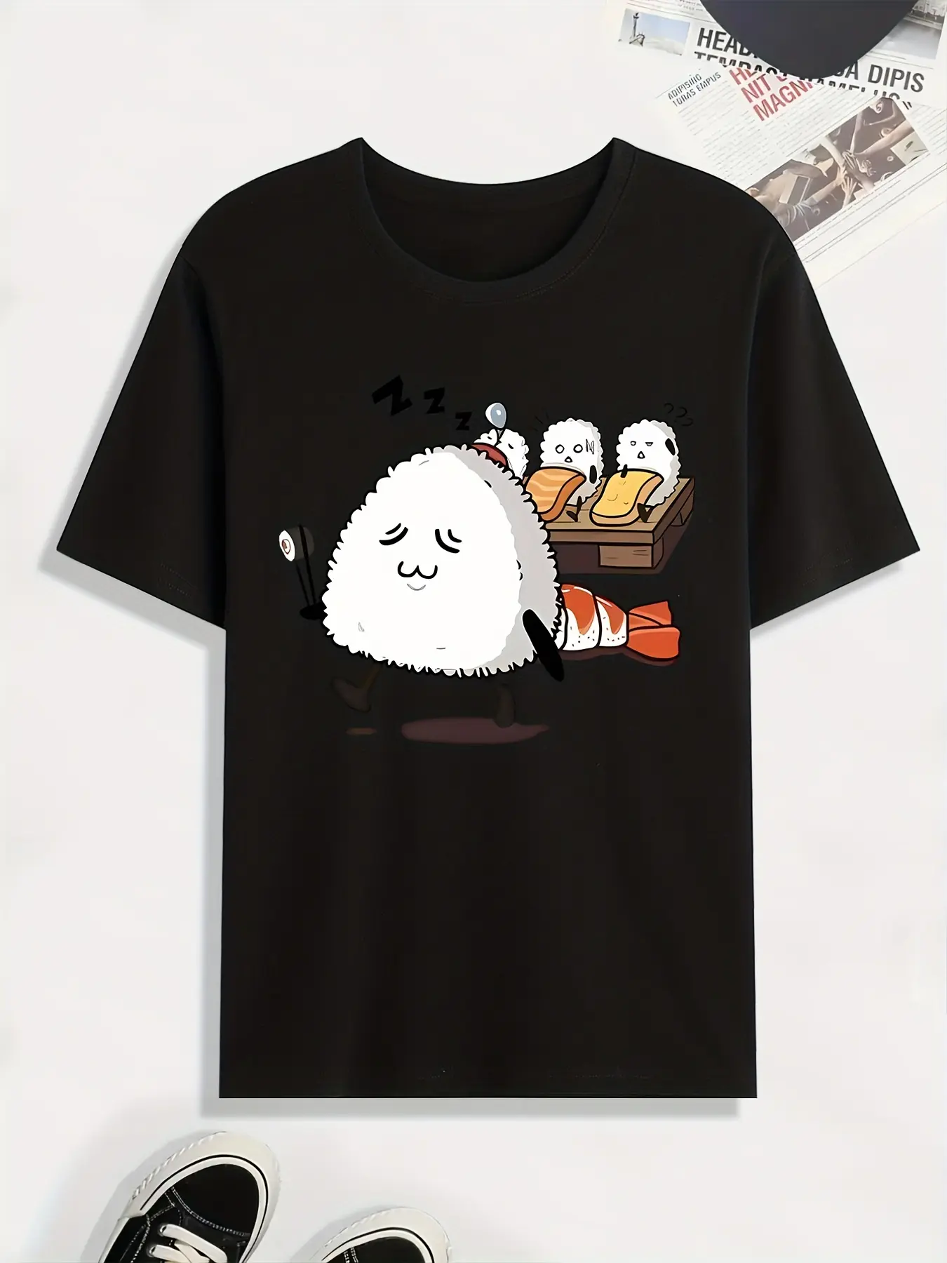 Men's Fashion Casual Printed Short Sleeve