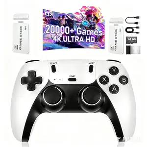 2026 Retro Game  20,000+ Games,Wireless HDMI Output, Plug and Play, Support Including 23 Emulators& 2.4G Gaming Console ,ps5 accessories ,controller Stick M15 64G