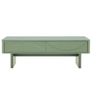Ella 47.2" Coffee Table in Sage Green