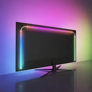 RGBIC LED Strip Lights for Gaming: Smart App Control, Music Sync, USB - Powered for PC Monitors