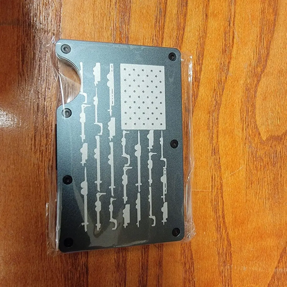RFID BLOCKING METAL WALLET/ custom