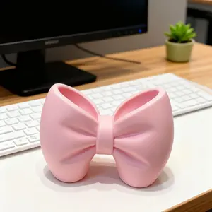 Creative Bow Toothbrush Holder Organizers, Multifunctional Organizing Pen Holder for Bathroom & Bedroom Decoration, Toothbrush Storage