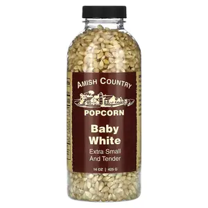 Amish Country Popcorn Baby White, 14 oz (425 g)