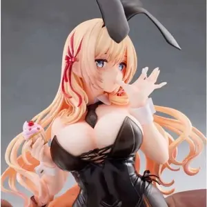 Ice Cream Bunny-Chan Sauce 1/6 Anime Figure Model, Cute Cartoon Character Collectible Toy, Perfect Gift for Fans & Kids