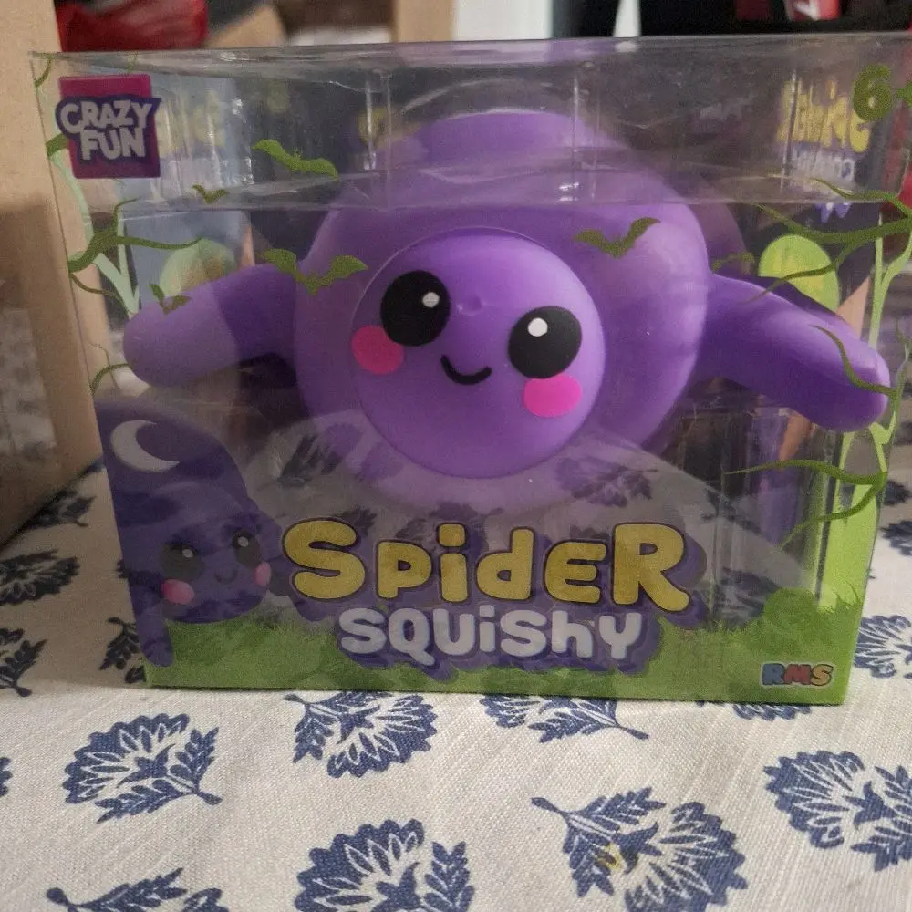 crazy fun spider squishy