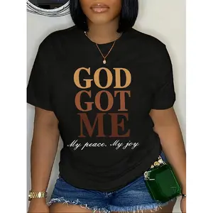 God Happy Printed T-Shirt