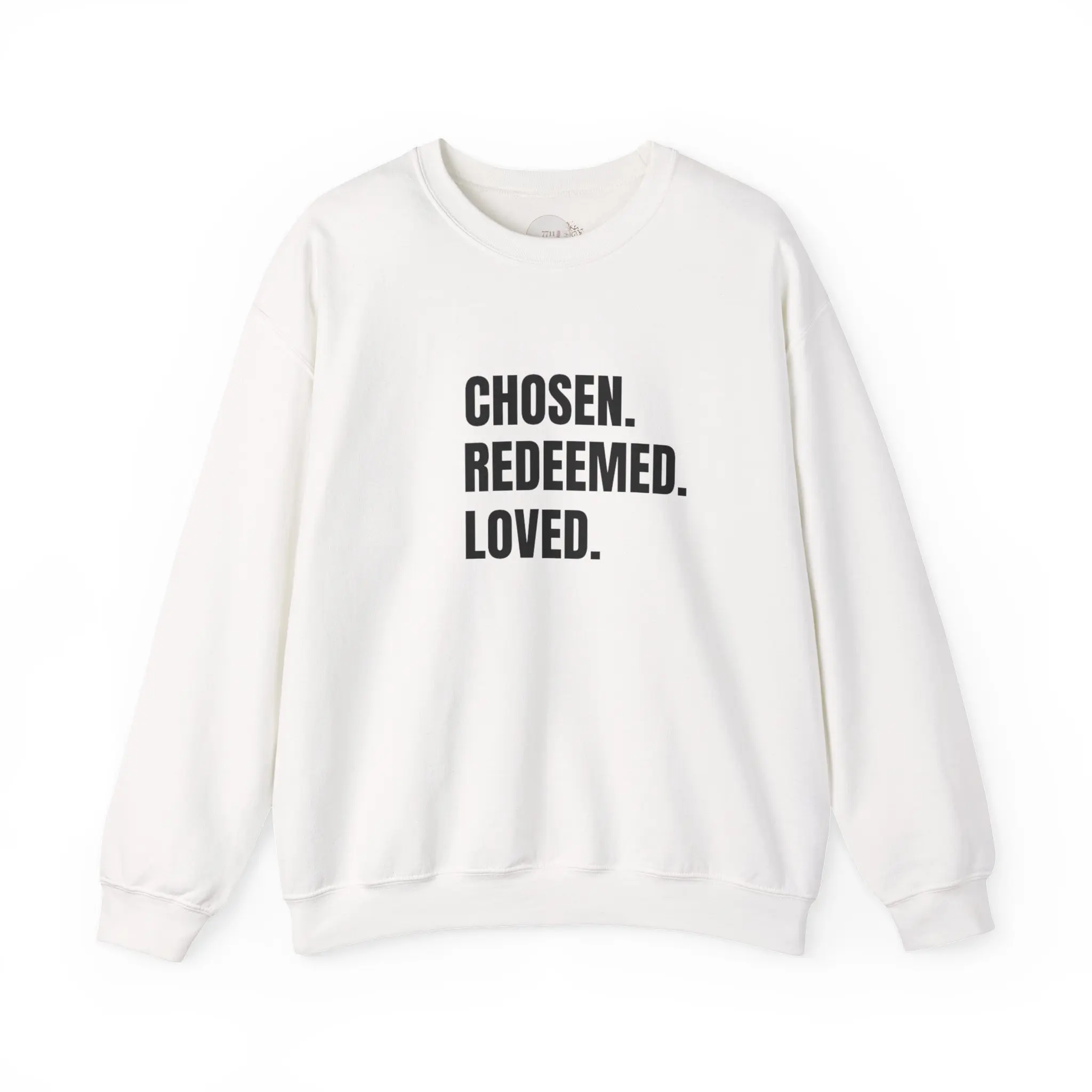Faith-Inspired Unisex Crewneck Sweatshirt | Chosen Redeemed Loved | Christian Apparel, Inspirational Gift, Cozy Fashion, Everyday [...]