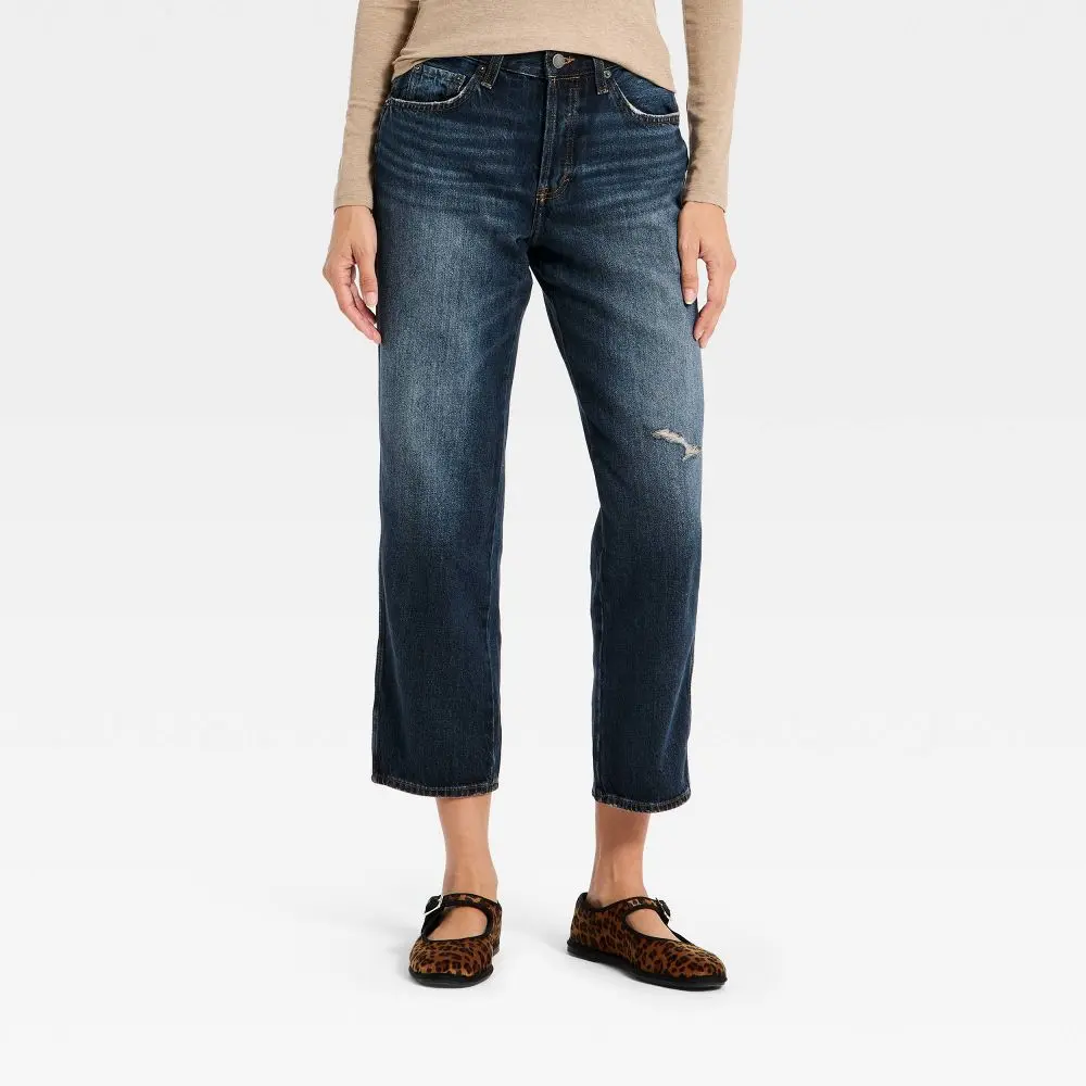 Women's Mid-Rise Boyfriend Jeans - Universal Women's Mid-Rise Boyfriend Jeans - Universal