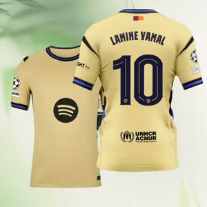 2526  Away Retro Short Sleeve Soccer Football Jersey