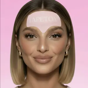 Tapetox Full Forehead with Wild Yam and Snow Mushroom, Dermatologist Approved, Wrinkle Smoothing Tapes, skincare,  lines, crows feet, elevens, Korean skincare, copper peptides, pine bark, wrinkle smoothing, plump skin, natural skincare, holistic