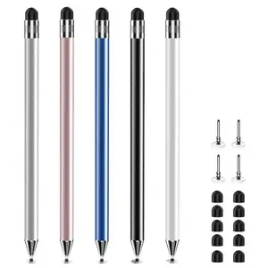 Stylus Pen for Touchscreen, 3pcs High Sensitivity and Precision Stylus Pen for iPad iPhone Android and All Touch Screens (Black/Silver/Blue)