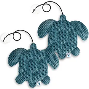 XtremepowerUS Turtle-Shape Rubber Sponge Hot Tub Scum Absorber, Large Removable & Washable Oil-Absorbing Pad for Spas & Pools, Floating Cleaning Accessory