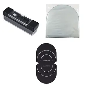 3 in 1 Anti-static Phonograph Turntable Vinyl Record Cleaning Kit, 50pcs Vinyl Record Sleeves Inner, Anti Static Record Mitten, DJ Accessories