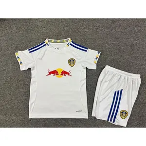 Leeds United 2025/26 Home and Away Full Set Soccer Kit, Premium Fabric Match Style Set U