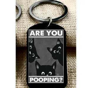kitty cat hot funny cute keychain