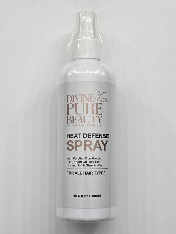 Divine Pure Beauty Heat Defense Hair Spray