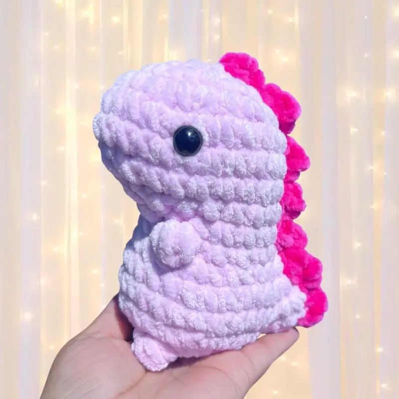 Crochet chonky Dino