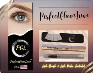 PerfectGlamLuxe lash serum, lash vitamins, lash extension lash growth, lash length, lash short, lash thin