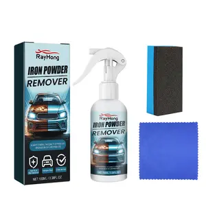 Rayhong Iron Powder Remover, Car paint tire rust cleaning agent decontamination rust removal renovation