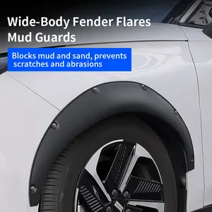 Universal car modification wide-body wheel arches suitable for sedans, SUVs, and off-road vehicles, widened decorative wheel arches and fenders