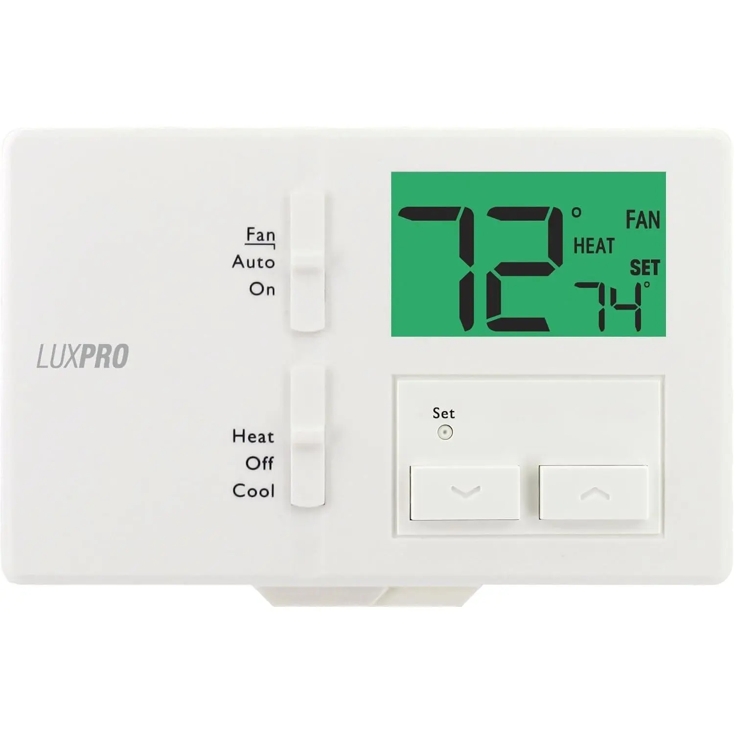Digital Thermostat for Home, Non-Programmable Energy Saving Unit with Backlight Display for Multi-Stage Heating & AC Systems, Easy DIY, Batteries Included (P111)