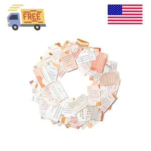 Prayer Cards, 70 Unique Bible Verse Boho Theme, Mini Scripture Cards