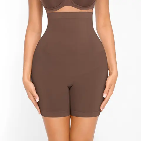 FeelinGirl Comfort Basic Shapewear Shorts for Women High-Waisted Thigh Womenswear Underwear livestream#5 dealsforyoudays