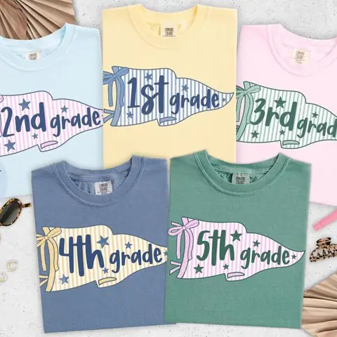 Teacher Team Shirts, Comfort Colors Back to School Shirt, Grade Level Team Tees, Teacher Gift, First Second Third Fourth Fifth Grade, Back To School Gift, Back To School Shirt