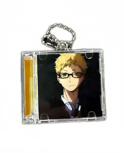 NFC Mini CD Keychain [Tsukishima Kei]