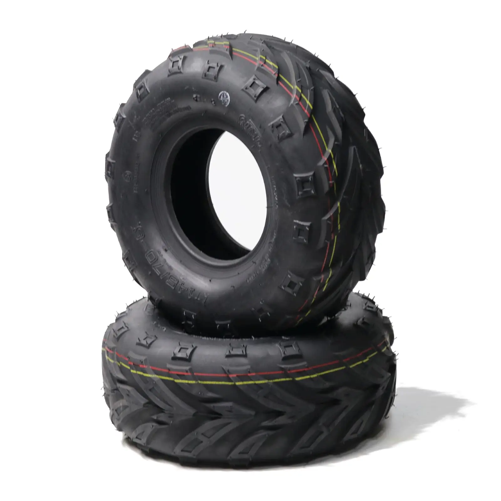 GARVEE 19x7-8 Tubeless ATV Tires Pack of 2 - 4-Ply Durable All-Surface Tires for Sport ATV, UTV & Go Karts, Offering Superior Traction and Smooth Ride for Off-Road, Trail, Rock, and Desert Adventures