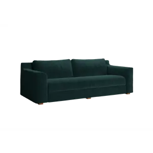 The Elevate 86" Sofa in Recycled Velvet